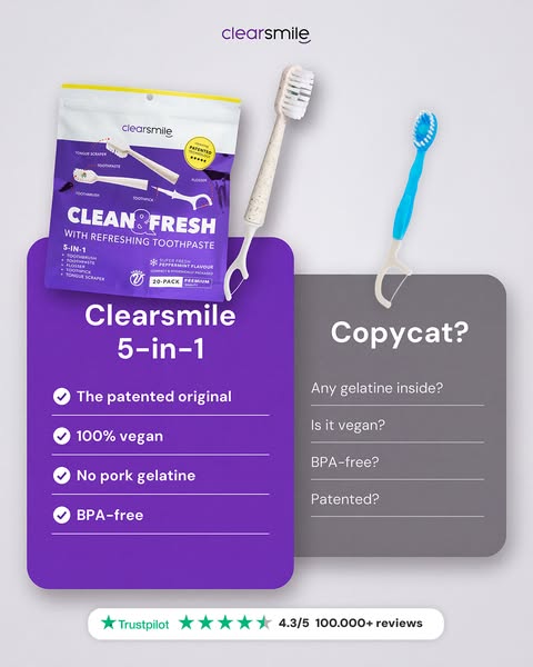 Your on-to-go Toothbrush