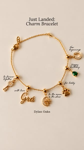 New In: Charm Bracelets