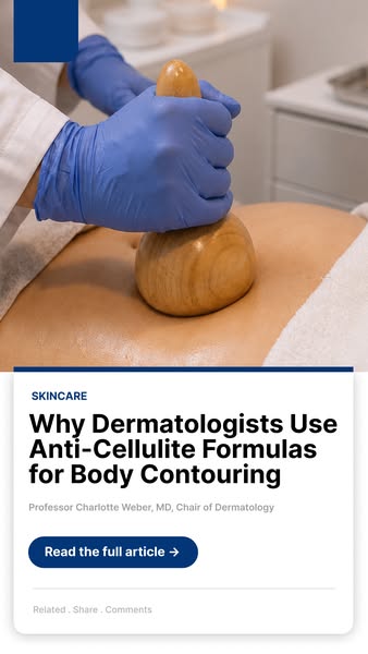 Why Dermatologists Use Anti-Cellulite Formulas for Body Contouring
