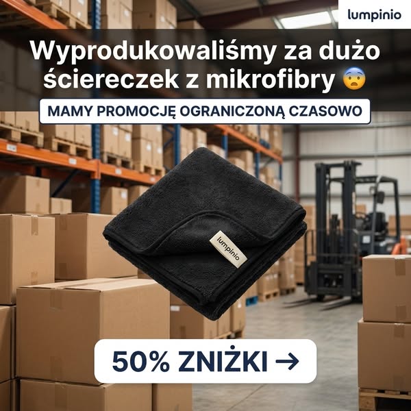 3 ściereczki kupione, 3. gratis!