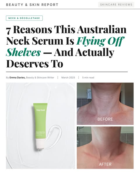 7 Things We Look for in a Neck Serum. This $40 One Nailed All of Them.
