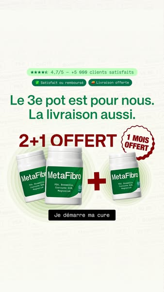Offre 2+1 : livraison et Can Flex offerts