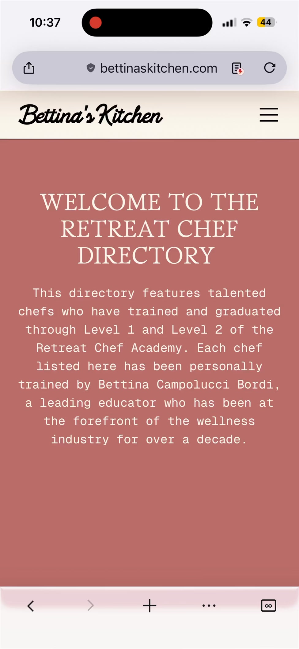 Our chefs don't job hunt. They get discovered.