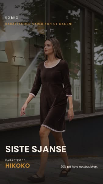 20 % med koden HIKOKO – sista dagen