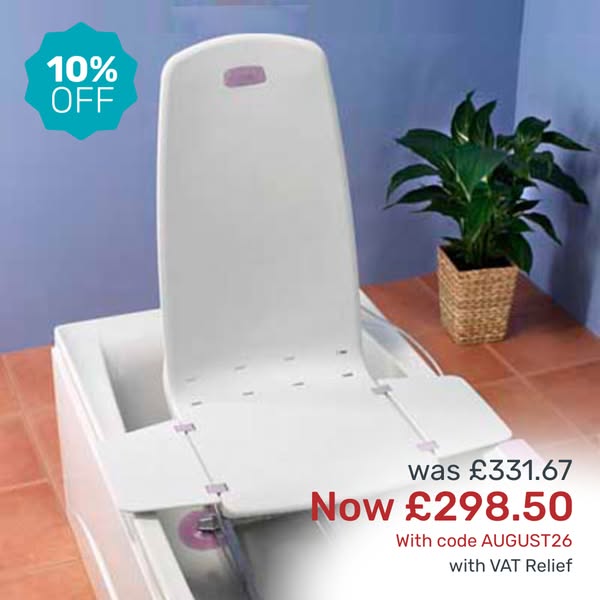 Mangar Archimedes Bath Lift - High Backrest, Easy to Use