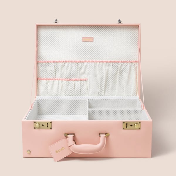 large memory box | keepsake box in blush pink