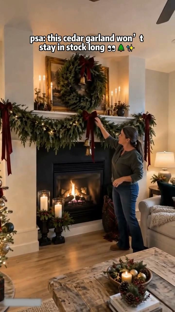 2026 HOT SALEChristmas Cedar Garland