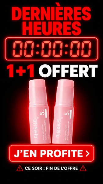 1 acheté = 1 offert