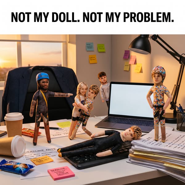 Turn Your Bestie Into a Hilarious Mini-Me Doll!