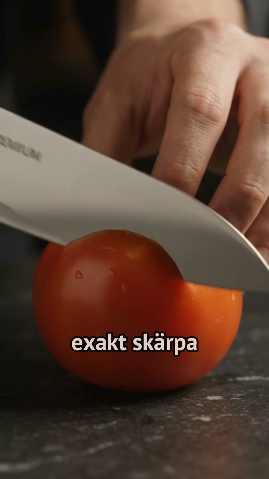 Rullande knivslip med vinkelhållare