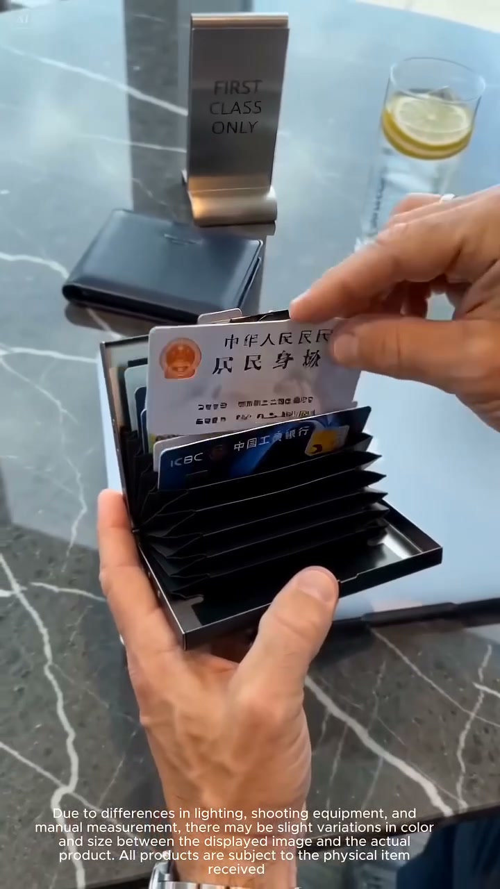 Schutz für Ihre Karten – RFID Metallhalter