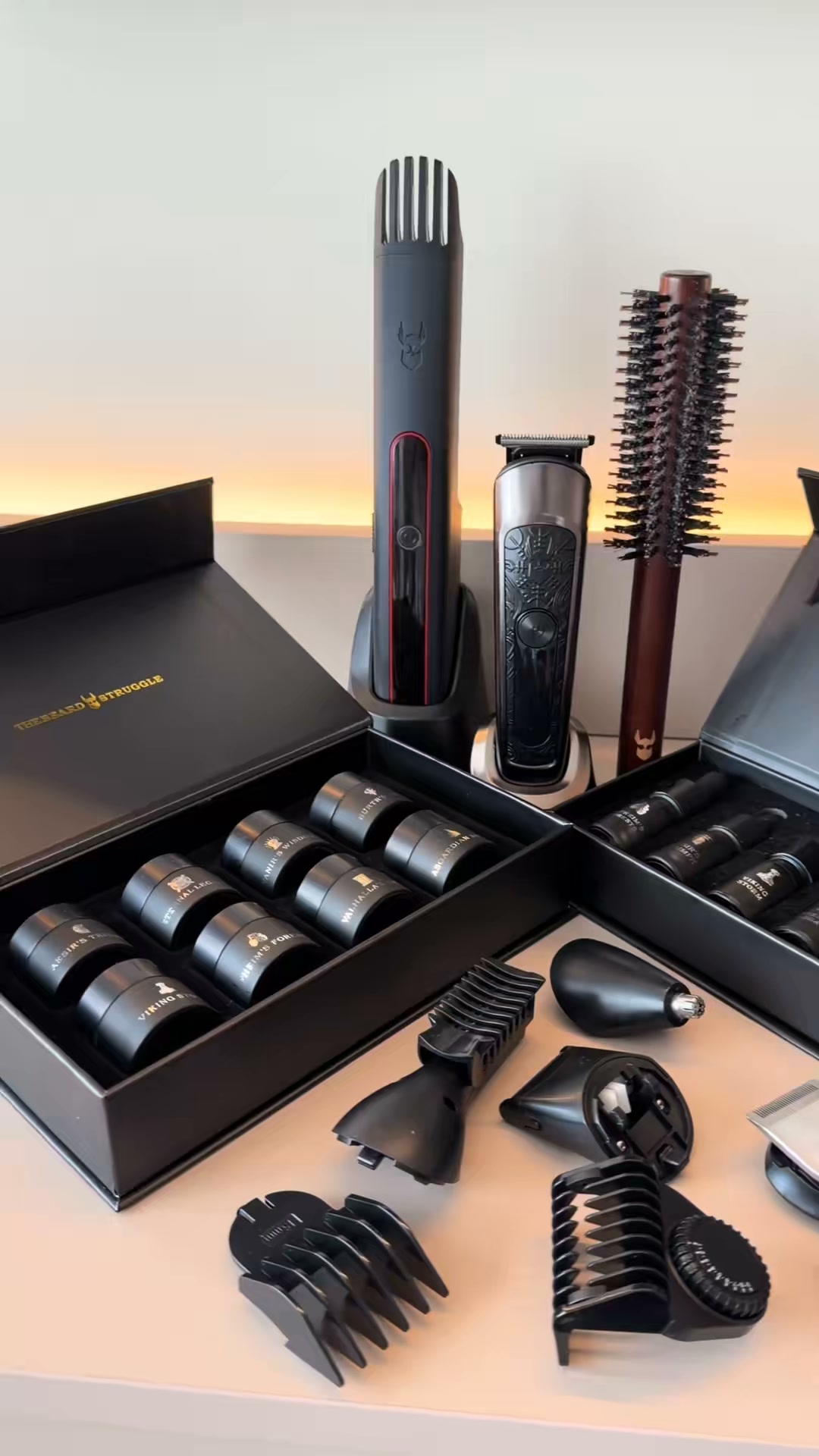 8 Oils. 8 Balms. One Legendary Beard Kit.