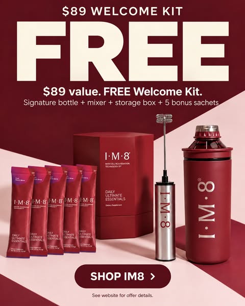 Free IM8 Welcome Kit With Subscription