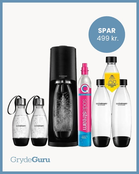 Spar 499 kr. på SodaStream