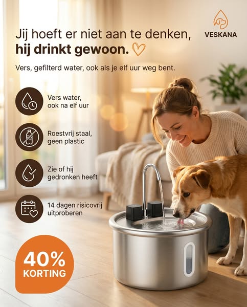 Nu 40% korting + gratis extra filter