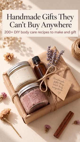 Handmade Gifts They Can't Buy Anywhere