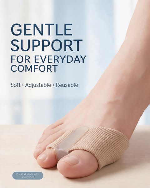 Comfortable Support for Your Toes & Feet