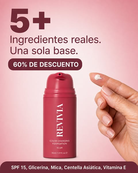 La base viral que se adapta al tono de tu piel