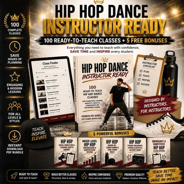 Hip Hop Dance Instructor Ready
