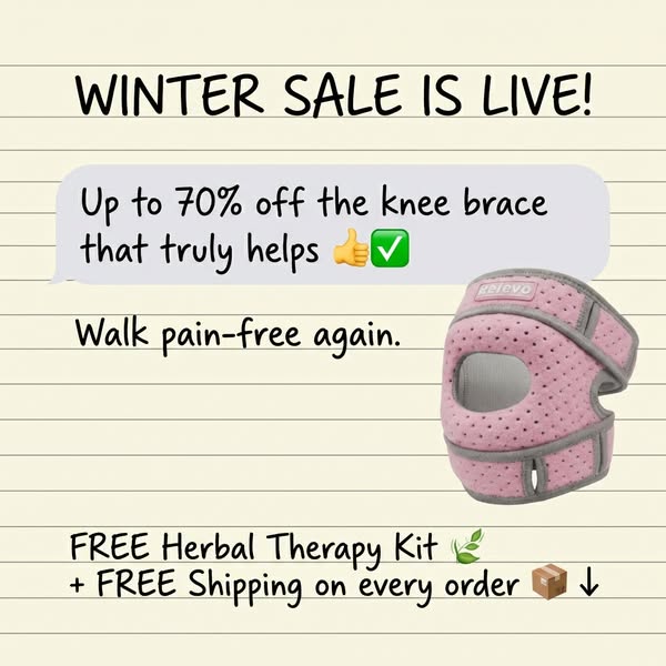 Try Relevo Knee Brace Today!