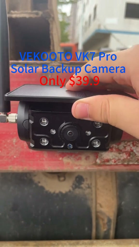 VEKOOTO VK7 Pro Solar Backup Camera | Only $39.9
