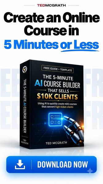 Build Your Course In 5 Minutes
