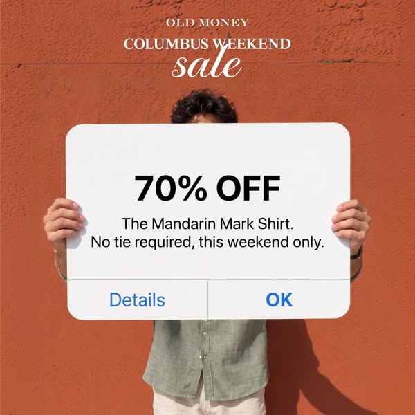 70% Off Everything. Early Access.