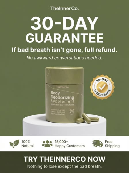 You've been solving bad breath in the wrong place