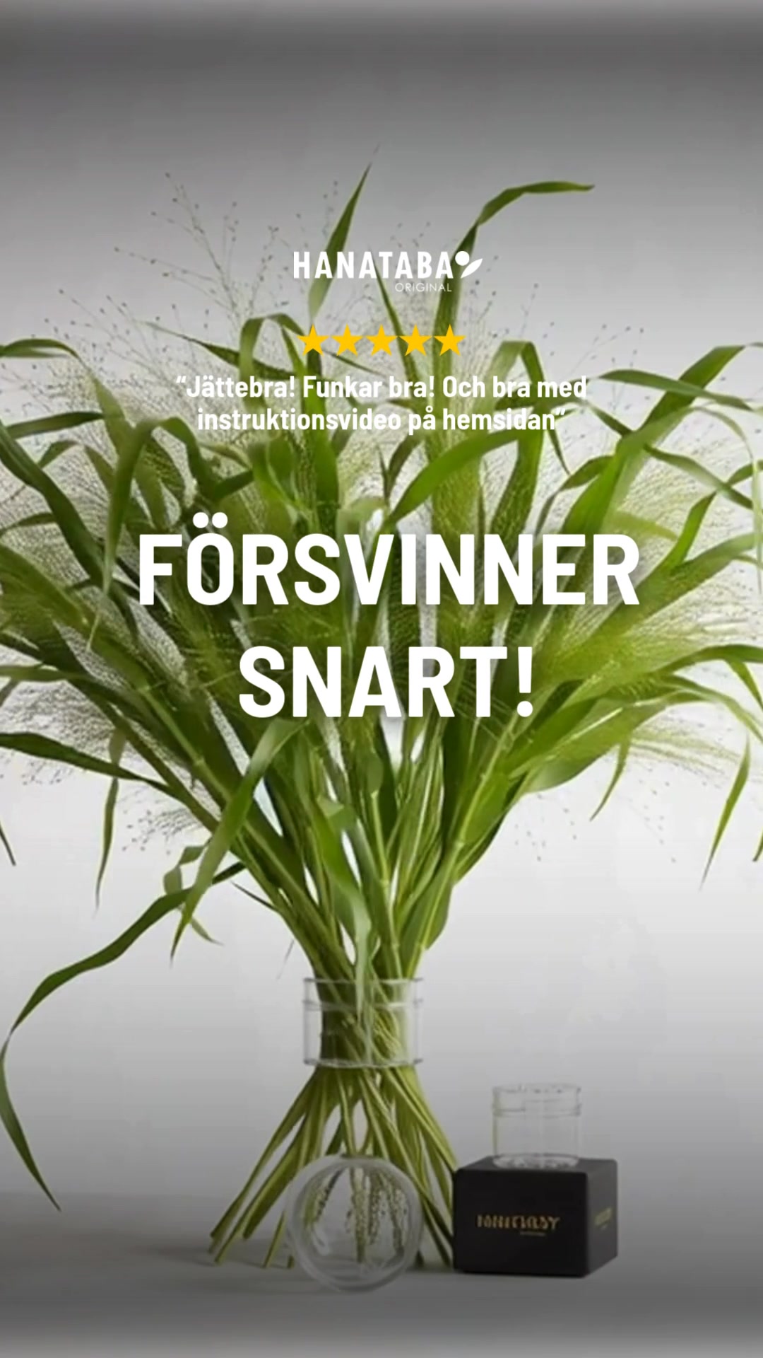 Snart försvinner den! 40% rabatt idag!