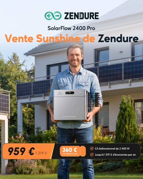 SolarFlow 2400 Pro 丨 Seulement 959€