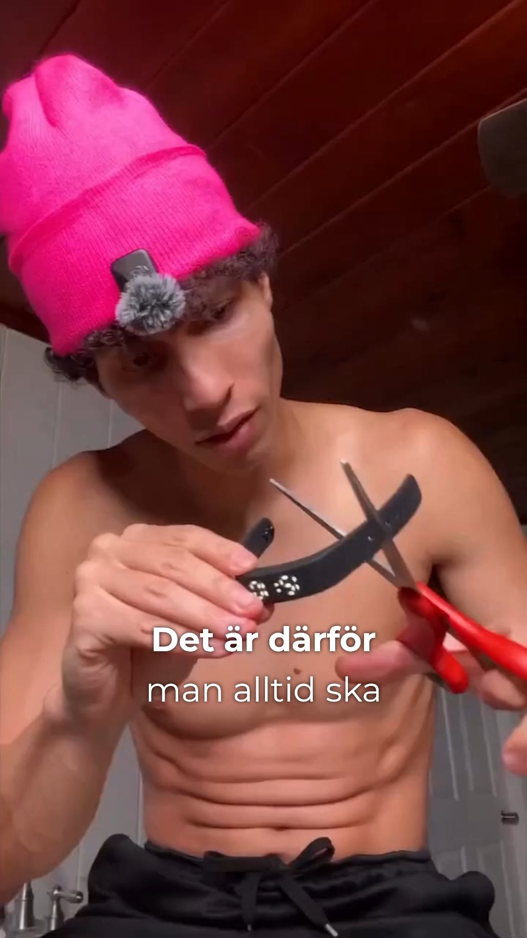 Väcker bara dig. Helt tyst.