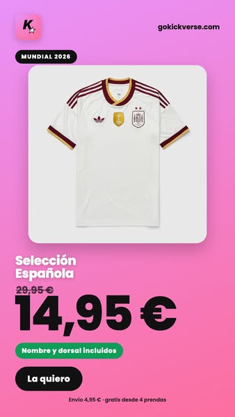 España 2026 a 14,95 € (antes 29,95 €)
