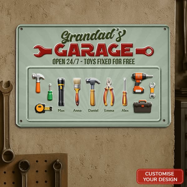 Personalised Metal Sign