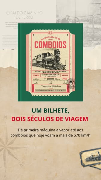 O melhor presente para os amantes de comboios