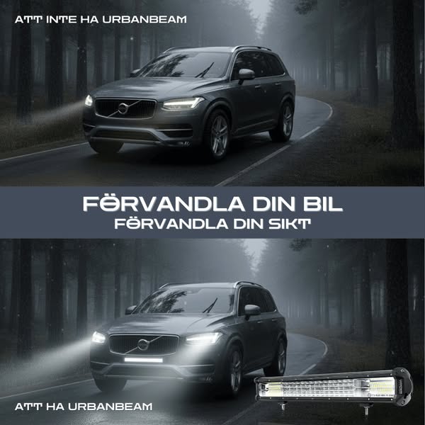LED-ramp – mer ljus i mörker
