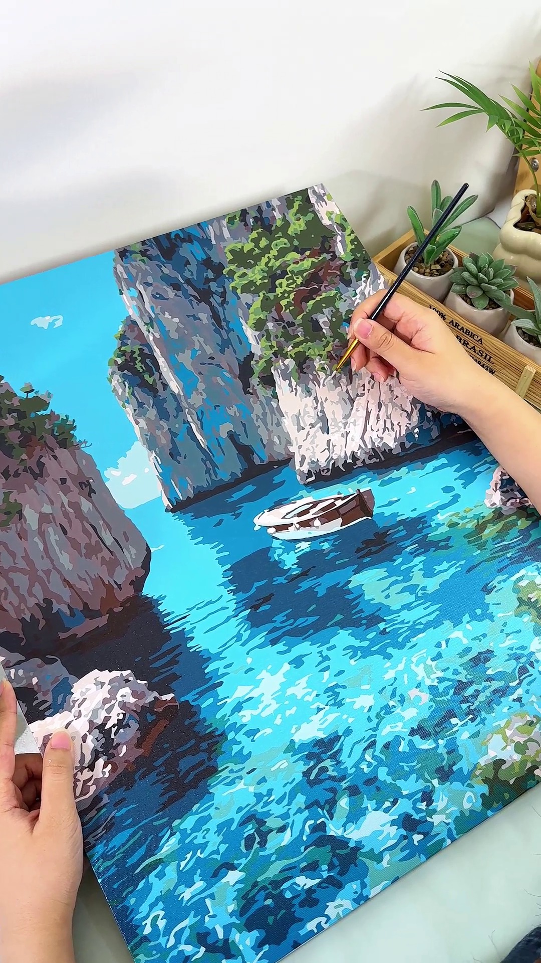 Peaceful Blue Cove
