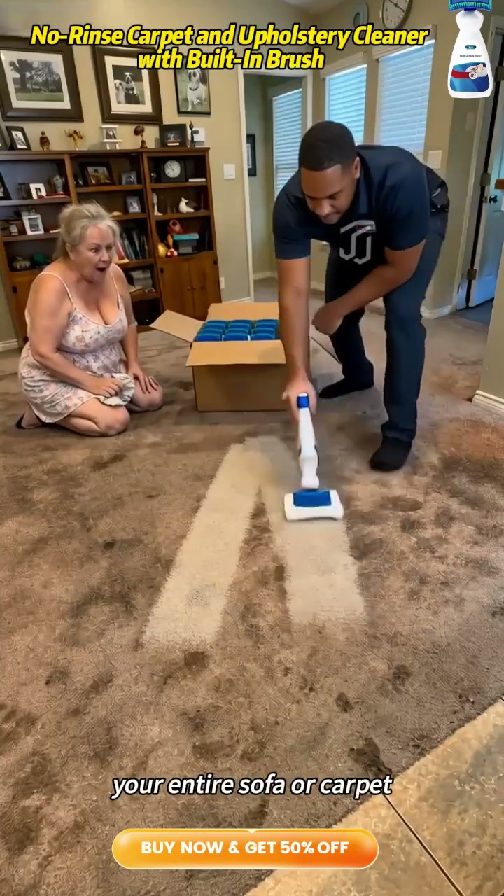 LAST DAY SALE 50% OFF!!Waterless Fabric and Carpet Cleaner