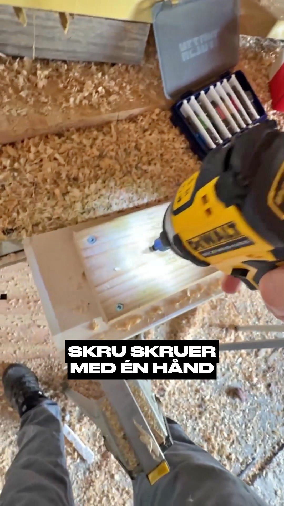 Magnetizern — skruen sidder altid