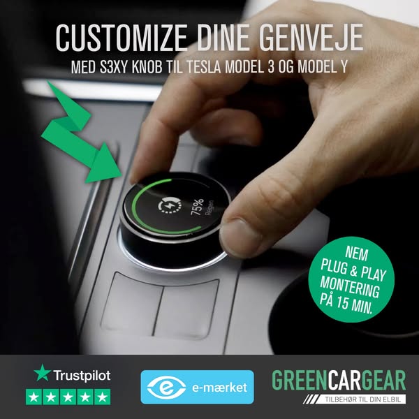 Et unikt produkt til Tesla Model 3/Y