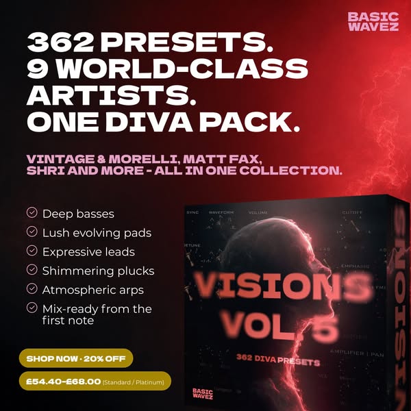 362 presets. 9 artists. One very emotional session.