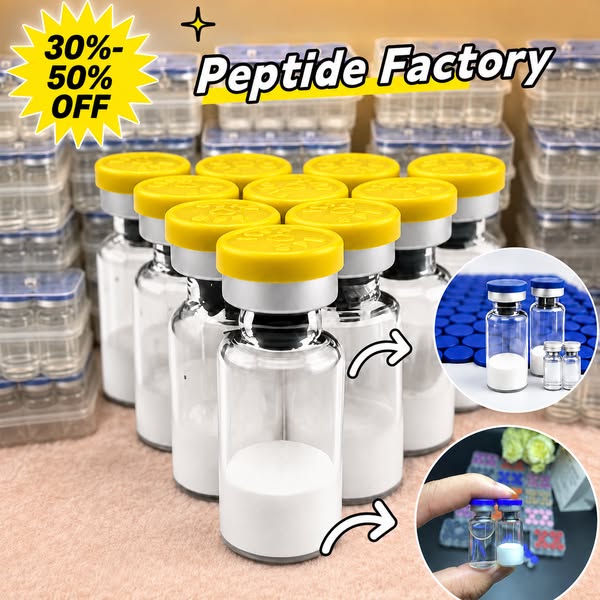 We‘re a GMP-certified peptide manufacturer.Direct from our lab to you — no middlemen.