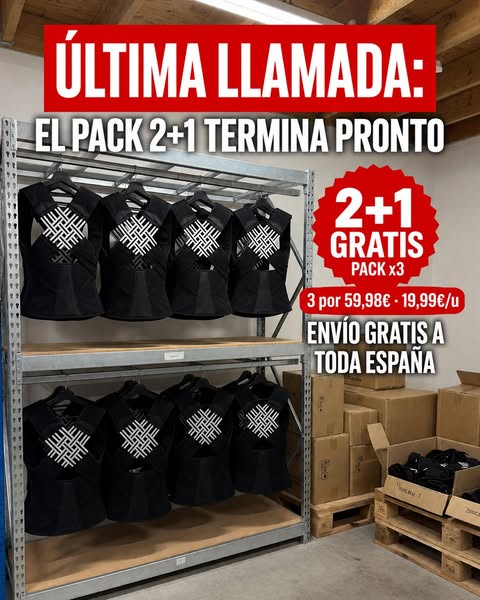 Última llamada: 2+1 gratis