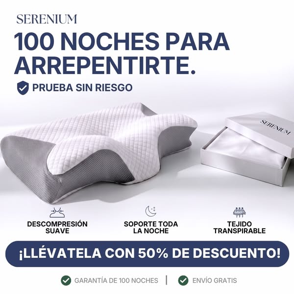 OrthoSleep™ – Almohada Cervical