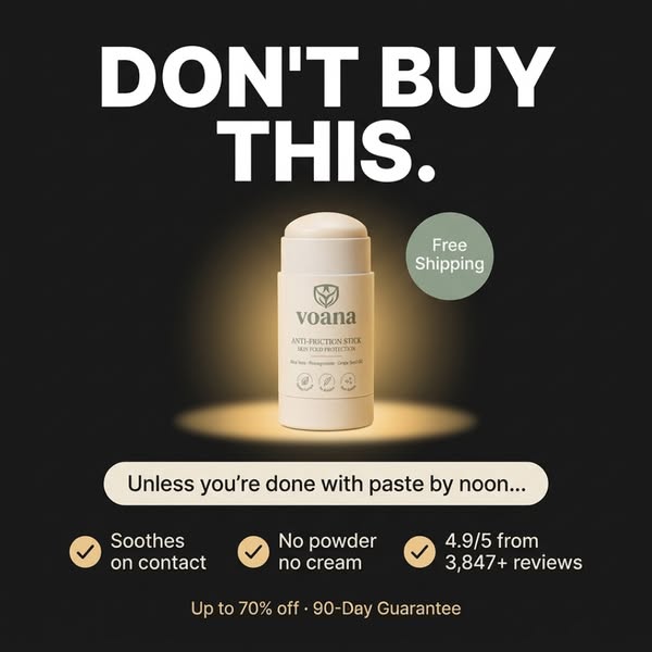 Chafing rashes? Not anymore! Sale Ends Tonight!