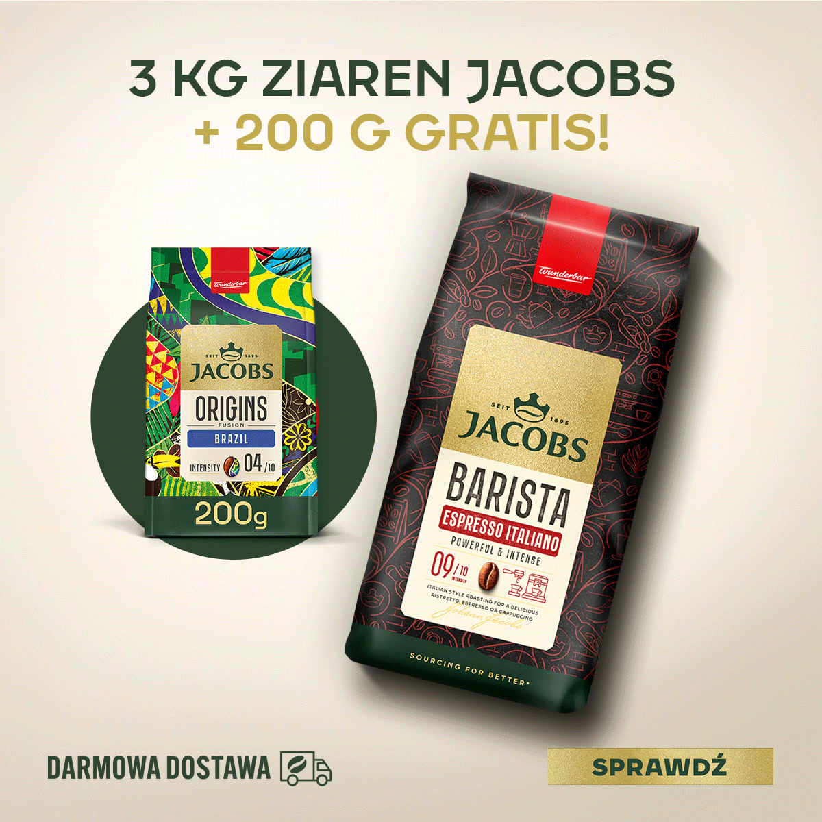 200 g kawy w prezencie!