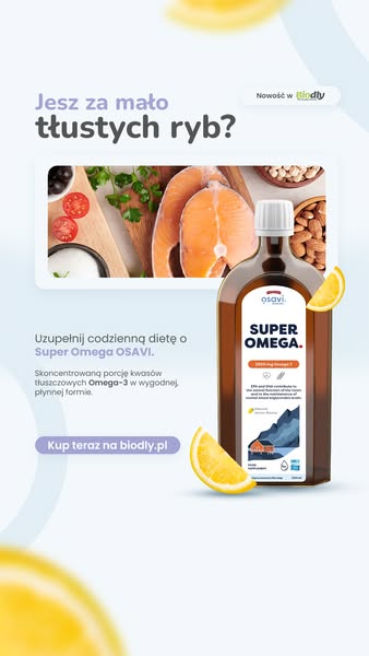 2900 mg Omega-3 w płynie! Smak cytrynowy