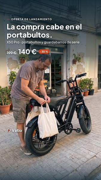 Bicis eléctricas desde 60 €