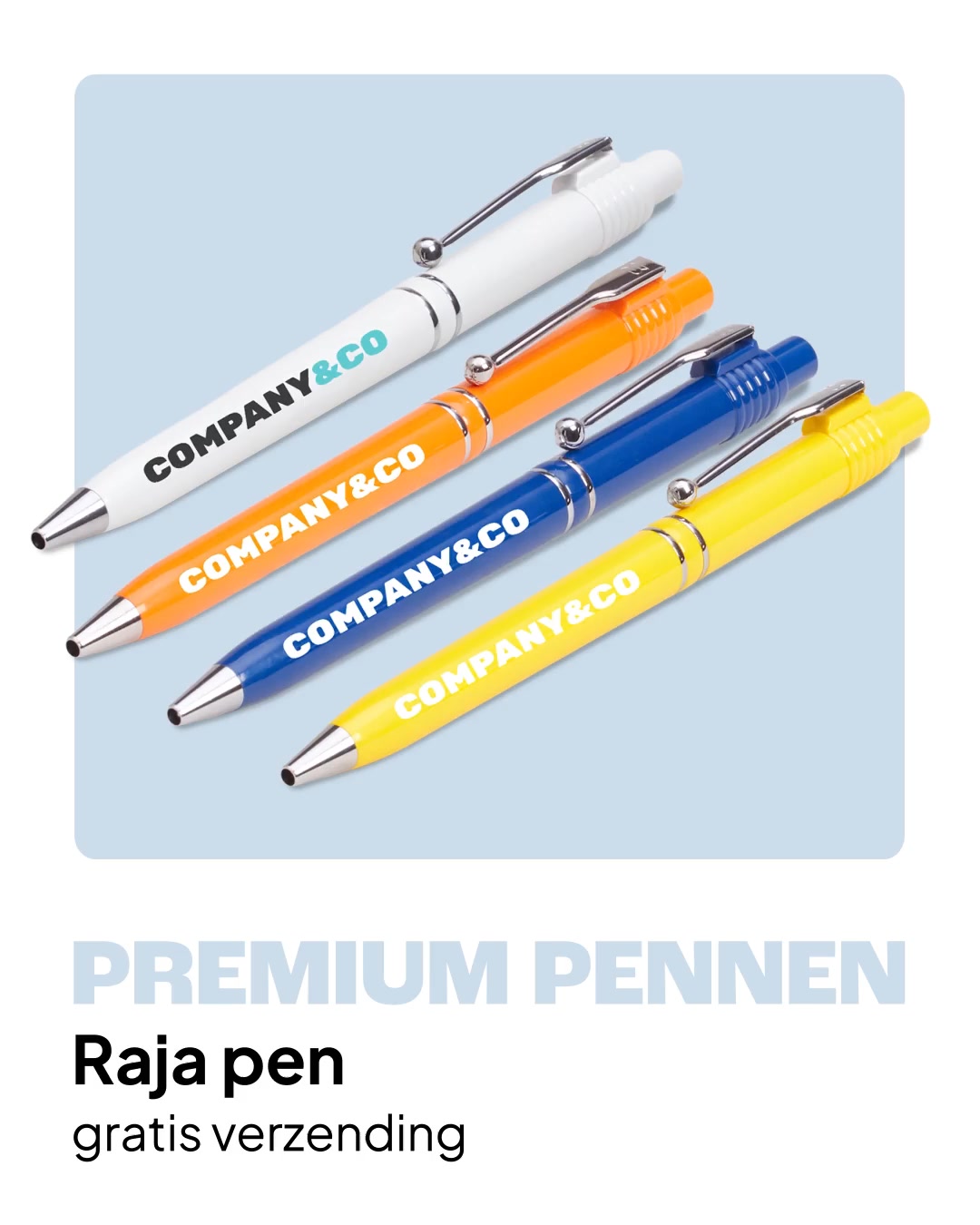 Premium pennen met logo bedrukken | Reclameland