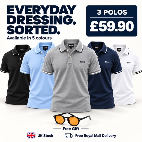 Shop Your Everyday Polo Pack