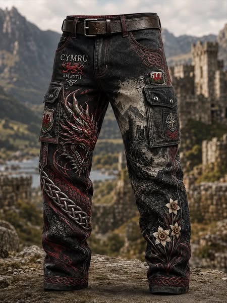 󠁧󠁢󠁷󠁬󠁳󠁿 Celebrate Welsh heritage in our classic Red Dragon apparel.